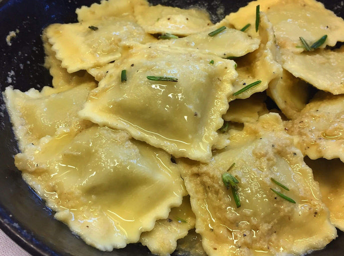 PASTA Ravioli - Artichoke - Pesto Sauce