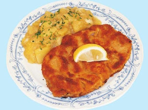 Austrian Wiener Schnitzel -Veal Meat - Austrian Traditional Potato-Salat